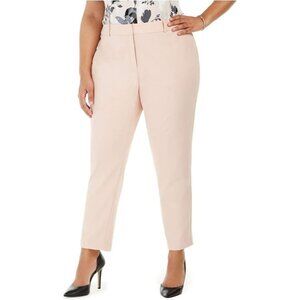 Calvin Klein Womens Summer Blush Pink Classic Dress Pants Sz. 18W
